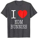 Thumbnail for your product : I Heart EDM Bunnies I love EDM Girls Rave Music Tee Shirt