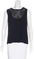 Thumbnail for your product : A.L.C. Sleeveless Eyelet Top