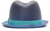 Thumbnail for your product : Paul Smith Mitchel Dip Straw Hat