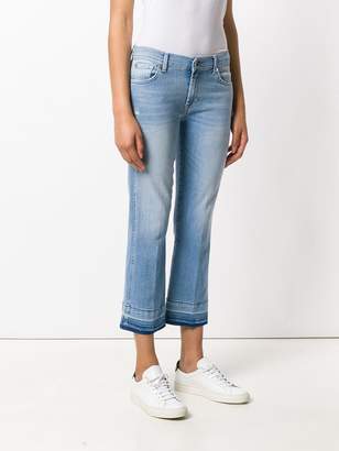 7 For All Mankind flared cropped jeans