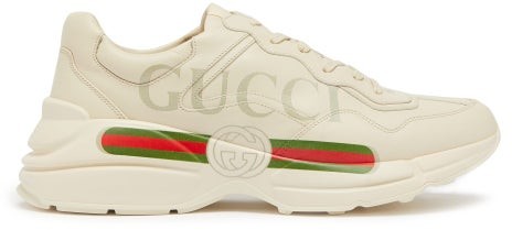 gucci butterfly trainers
