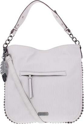 Jessica Simpson Camile Womens Faux Leather Studded Hobo Handbag - ShopStyle