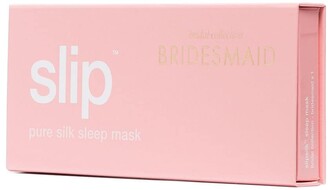 Slip Bridesmaid embroidered sleep mask