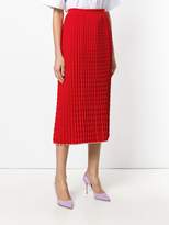 Thumbnail for your product : Victoria Beckham pleated knit skirt