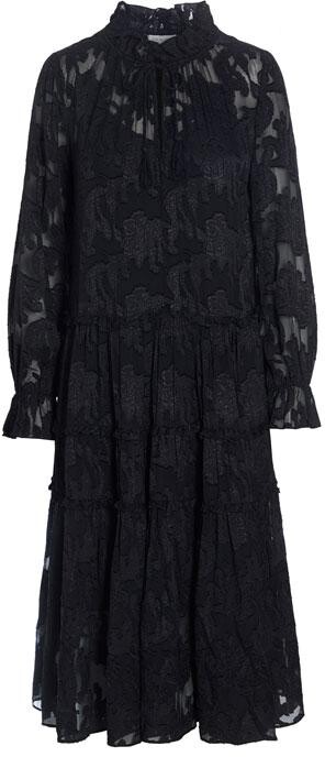 Dea Kudibal Viola Dress Black Silk Jacquard - ShopStyle