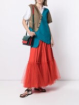 Thumbnail for your product : Kolor Drawstring Flared Maxi Skirt