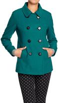 Thumbnail for your product : Old Navy Women's Wool-Blend Peacoats