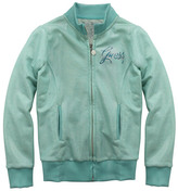 Thumbnail for your product : GUESS Full zip shimmering sweatshirt