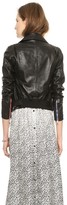 Thumbnail for your product : Band Of Outsiders Leather Moto Jacket