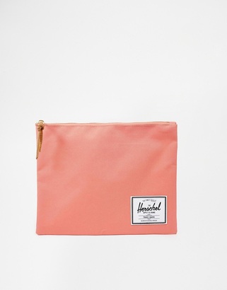 Herschel Clutch Bag in Flamingo Pink - 00583 flamingp