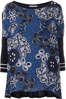 Thumbnail for your product : Martha Medeiros Kimora printed knit blouse
