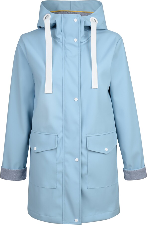 ladies rubber rain jacket