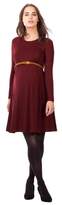 Thumbnail for your product : Isabella Oliver 'Danbury' Belted Maternity Skater Dress