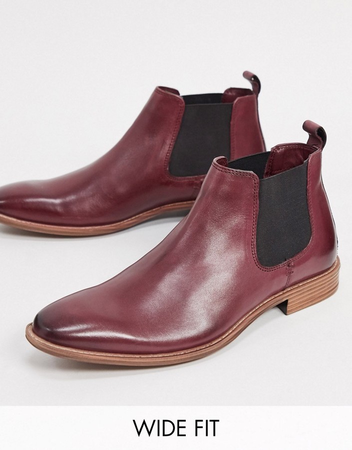 chelsea brogue boots men's