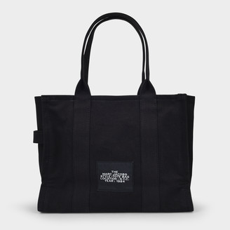Marc Jacobs Traveler Tote In Black Cotton