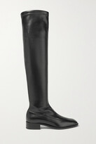 Thumbnail for your product : Christian Louboutin Theophila 30 Stretch-leather Over-the-knee Boots - Black