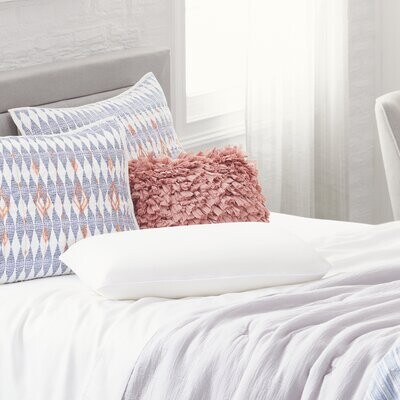 Comfort Revolution Cool Comfort Hydraluxe Gel & Foam Standard Pillow Grey :  : Home