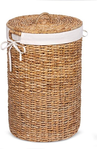 BIRDROCK HOME Bird Rock Seagrass Counter Stool (Counter Height) Hand Woven Mahogany Wood Frame Fully Assembled - 2