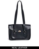 Thumbnail for your product : Cambridge Silversmiths Satchel Company Large Shoulder Satchel in Navy