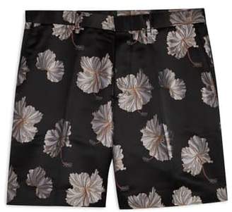Topman Mono Floral Classic Shorts