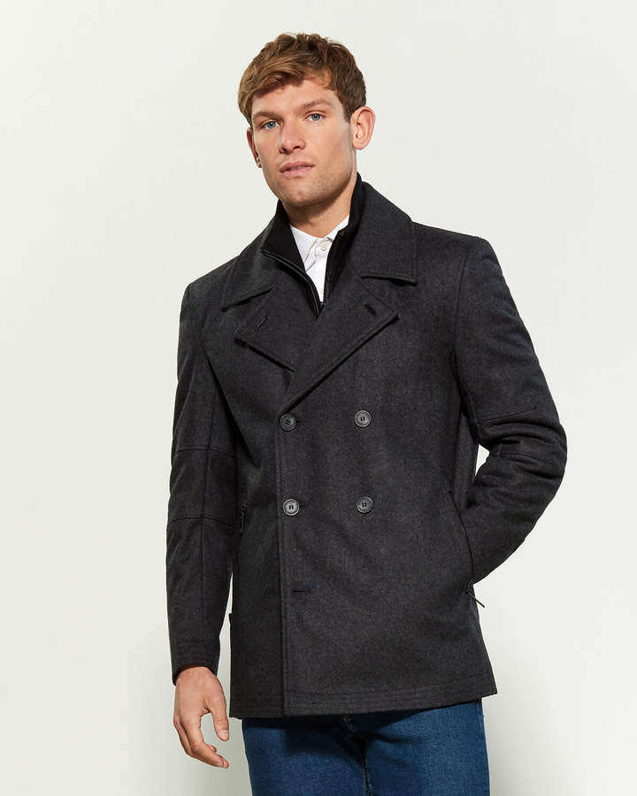 andrew marc emmett double breasted peacoat