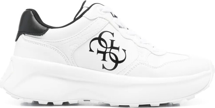 GUESS USA Logo-Print Sneakers