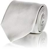 Thumbnail for your product : Barneys New York MEN'S SOLID SILK SATIN NECKTIE - SILVER