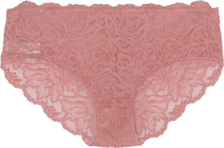 Dear Denier - Dear Denier Magnolia Recycled Lace Hipster, Old Rose -  ShopStyle Panties