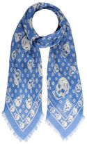 Thumbnail for your product : Alexander McQueen Medallion Skull Print Classic Foulard