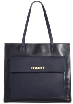 tommy hilfiger canvas tote