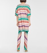 Thumbnail for your product : Missoni Zig-zag stretch-silk minidress