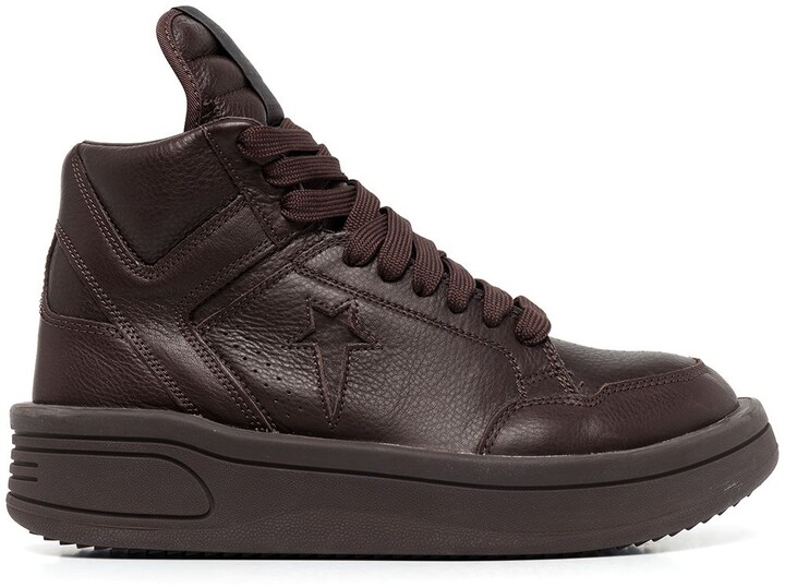 chuck taylor leather brown