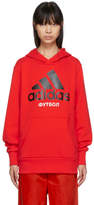 Thumbnail for your product : Gosha Rubchinskiy Red adidas Originals Edition Hoodie