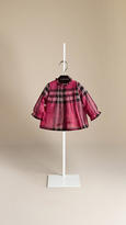 Thumbnail for your product : Burberry Check Ruffle Detail Shirt