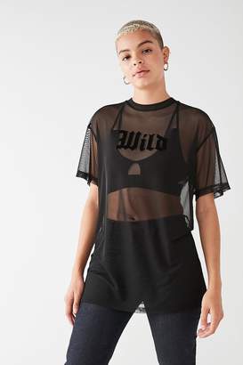 Truly Madly Deeply Wild Mesh Tee