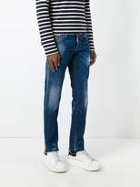 Thumbnail for your product : DSQUARED2 Slim lightly distressed jeans