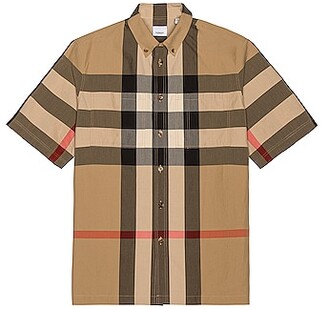 Burberry Thames Shirt in Brown - ShopStyle