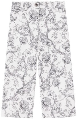 Burberry Children Floral Print Jeans (3-14 Years)