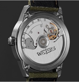 Weiss - Automatic Issue 38mm Stainless Steel and CORDURA Field Watch - Men - Black