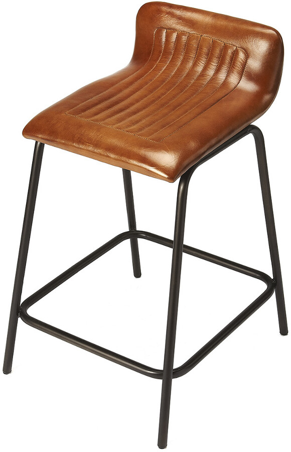 Leather Bar Stools The World S, Genuine Leather Counter Stools Canada