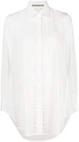 Thumbnail for your product : Ermanno Scervino lace panel shirt