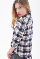 Thumbnail for your product : Forever 21 Forever21 Plaid Western Shirt
