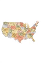 Thumbnail for your product : Rosanna 'Cartography - USA' Porcelain Tray