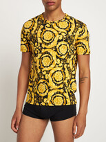Thumbnail for your product : Versace Barocco print stretch cotton t-shirt