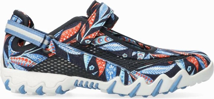 Women's Niro Rugged Mary Jane Shoes In Blue Leaf