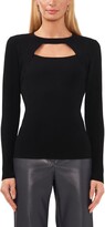 Thumbnail for your product : Halogen Front Cutout Sweater