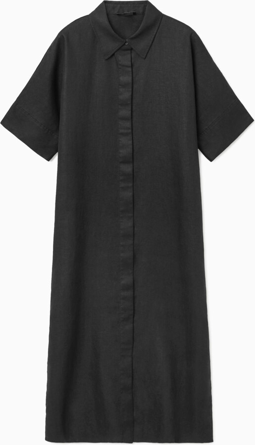 COS Linen Shirt Dress - ShopStyle