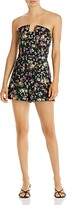 Thumbnail for your product : Black Halo Lena Floral Print Romper