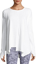 Thumbnail for your product : Vimmia Renew Asymmetric Athletic Cotton Top, White