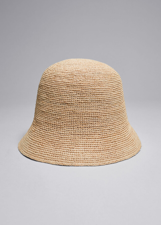 And other stories Woven Straw Bucket Hat ShopStyle